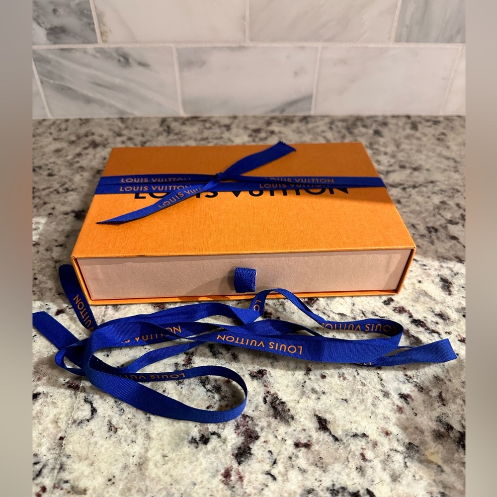 Louis Vuitton orange box